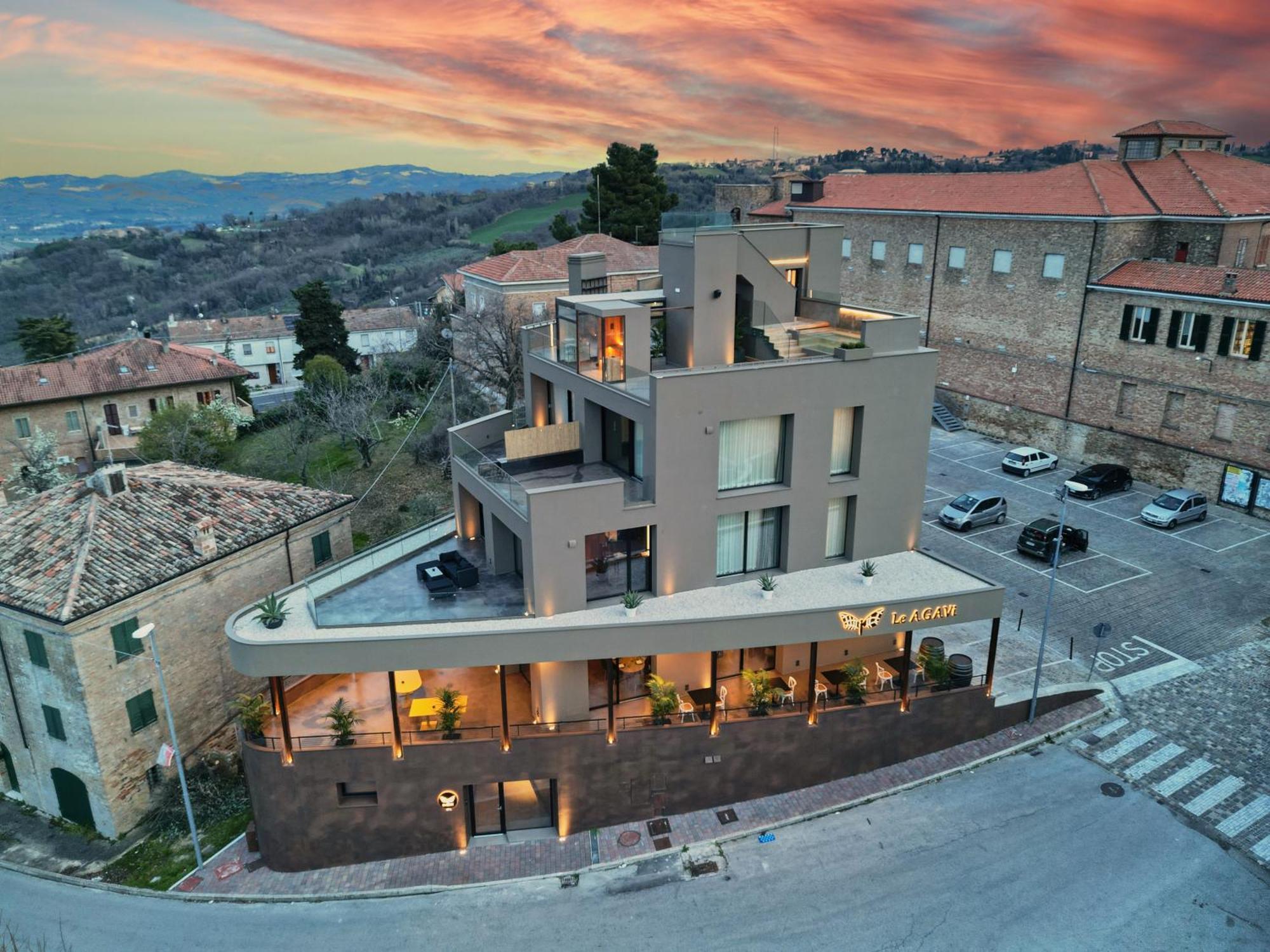 Le Agavi Resort & Spa Saludecio Dış mekan fotoğraf